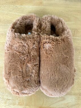 SKIMS Faux Fur Slipper Brown New With Tags 39